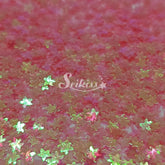 Coral Sea Stars Shape Glitter - Pink Glitter